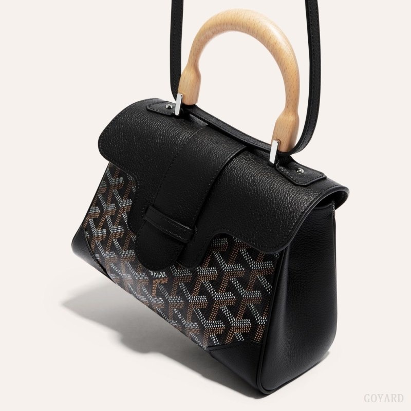 Goyard SAIGON SOUPLE MINI BAG 黒 | ZCFG7570