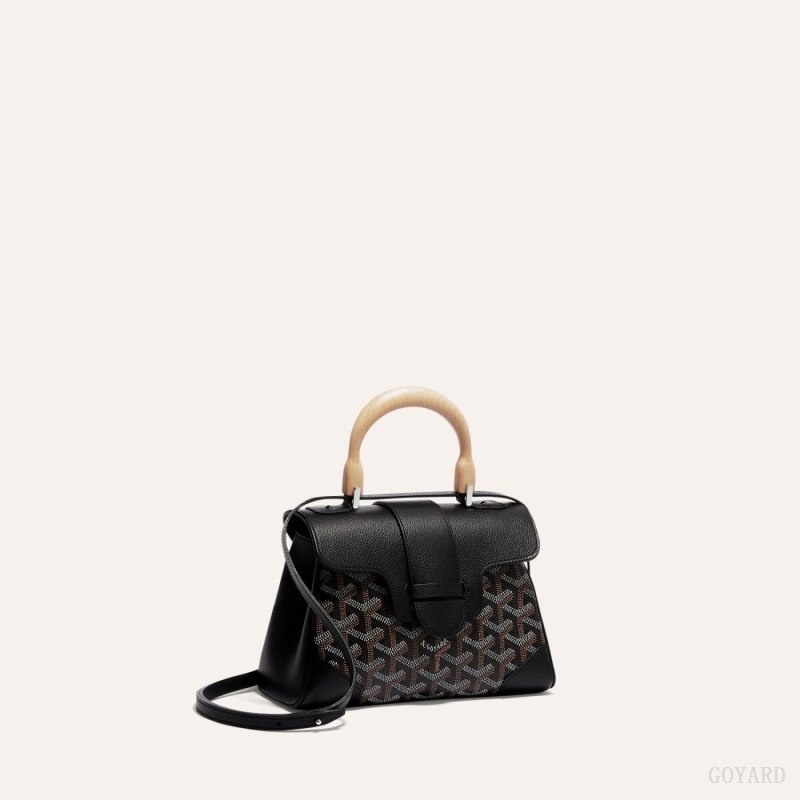 Goyard SAIGON SOUPLE MINI BAG 黒 | ZCFG7570