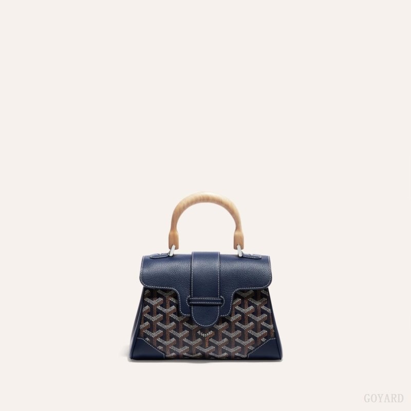 Goyard SAIGON SOUPLE MINI BAG ネイビー 青 | FFMN3653