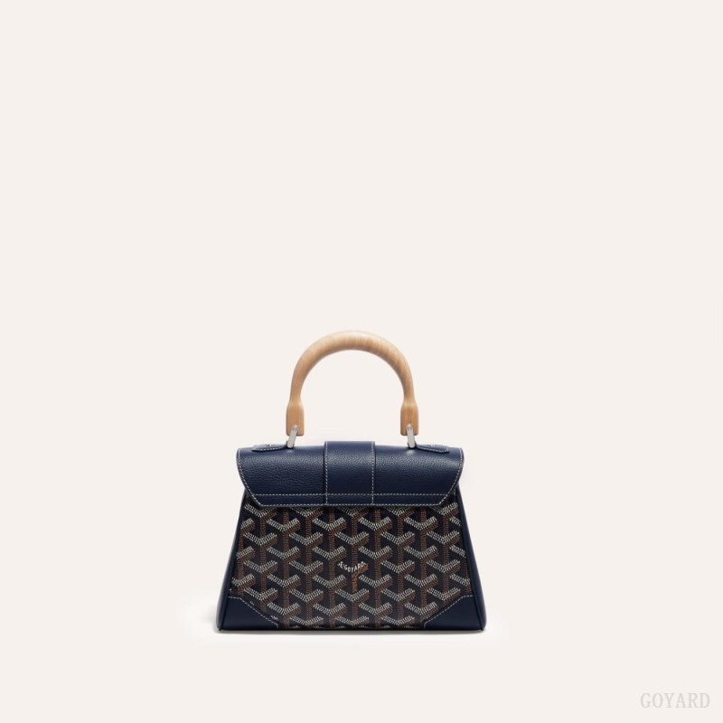 Goyard SAIGON SOUPLE MINI BAG ネイビー 青 | FFMN3653