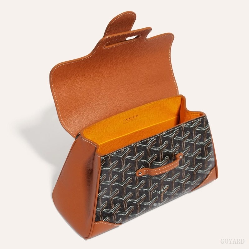 Goyard SAIGON SOUPLE MINI BAG 黒 ブラウン | VRKT4211