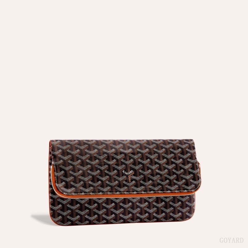 Goyard SAINTE-MARIE CLUTCH 黒 ブラウン | VKWP7807