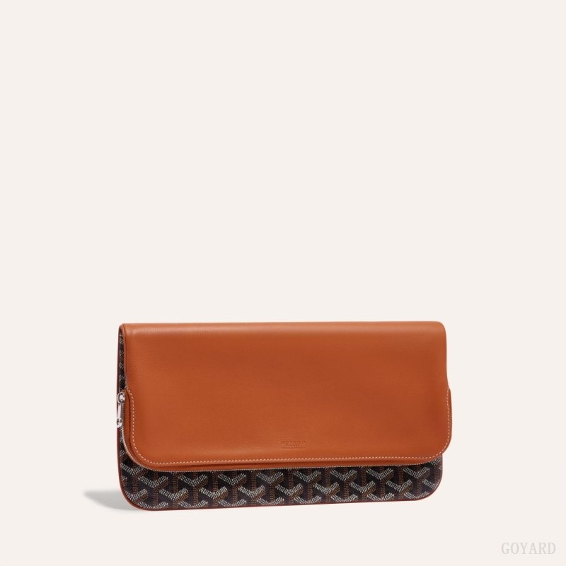 Goyard SAINTE-MARIE CLUTCH 黒 ブラウン | VKWP7807