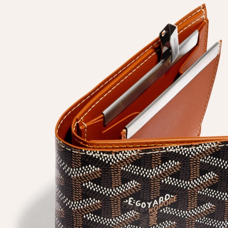 Goyard SAINT-FLORENTIN WALLET 黒 ブラウン | YVIO0683