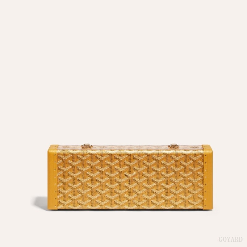 Goyard SAINT-HONORE TRUNK BAG ゴールド | PPGV5052