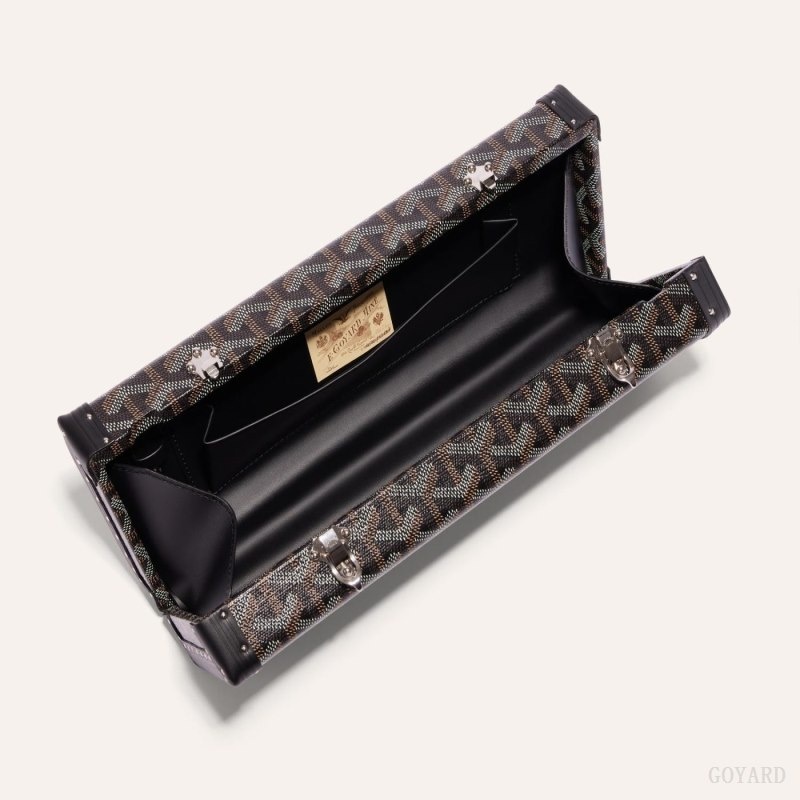 Goyard SAINT-HONORE TRUNK BAG 黒 | RBBV7610