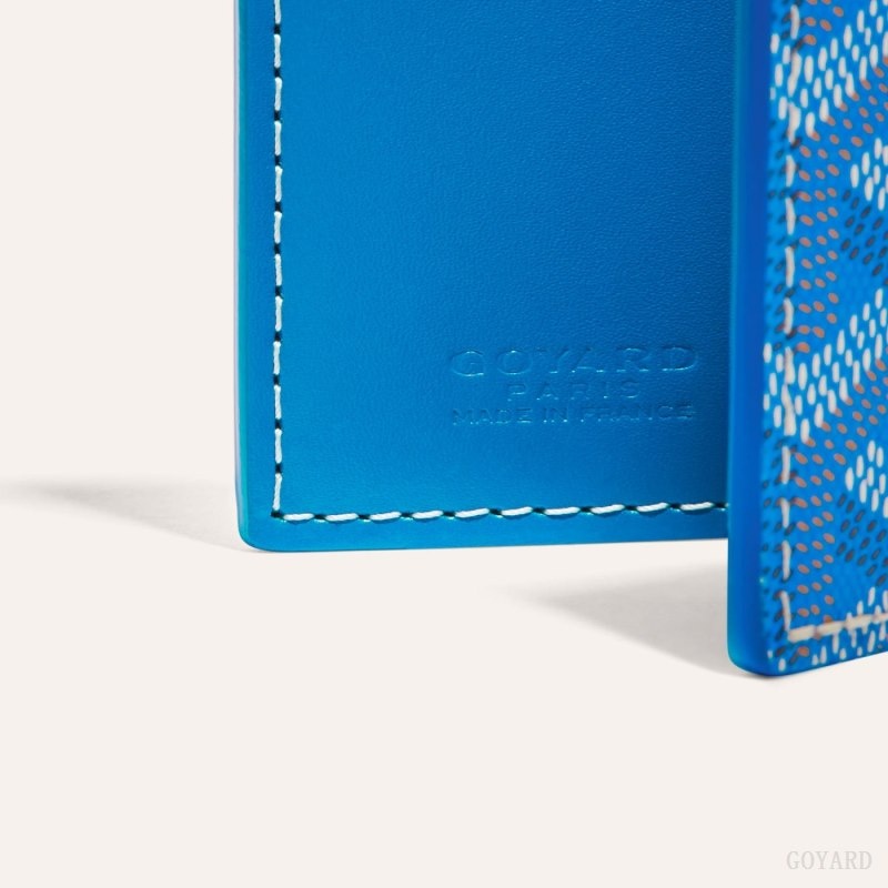 Goyard SAINT-MARC CARD WALLET 青 | PRMG4817