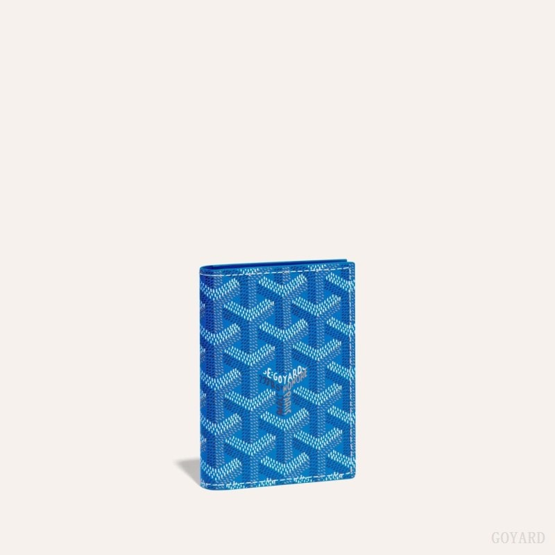 Goyard SAINT-MARC CARD WALLET 青 | PRMG4817