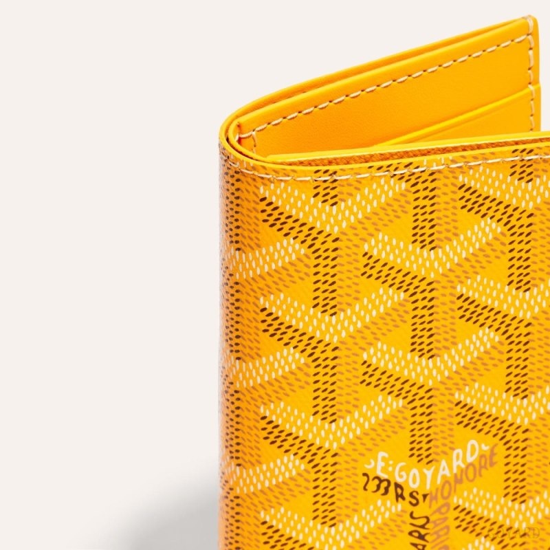 Goyard SAINT-PIERRE CARD WALLET 黄色 | LBXQ4410