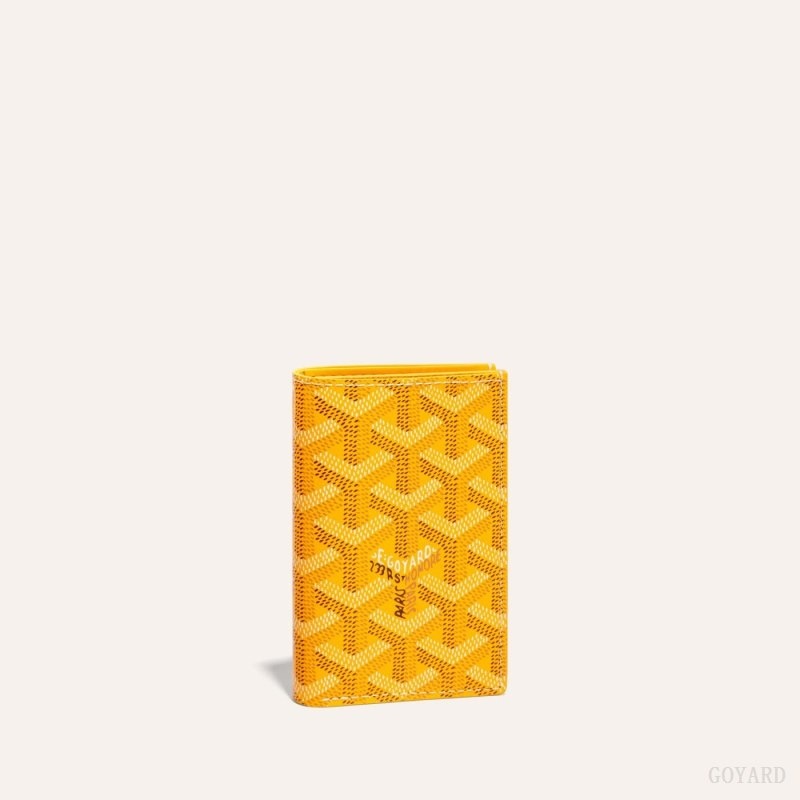 Goyard SAINT-PIERRE CARD WALLET 黄色 | LBXQ4410