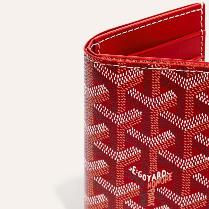 Goyard SAINT-PIERRE CARD WALLET 赤 | WCBJ5639