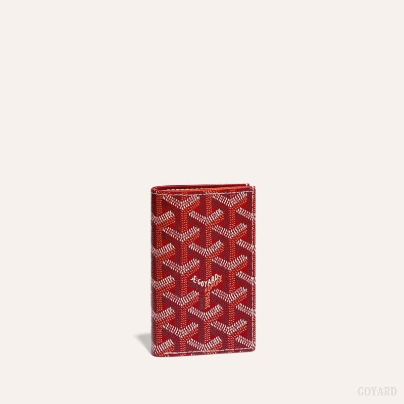 Goyard SAINT-PIERRE CARD WALLET 赤 | WCBJ5639