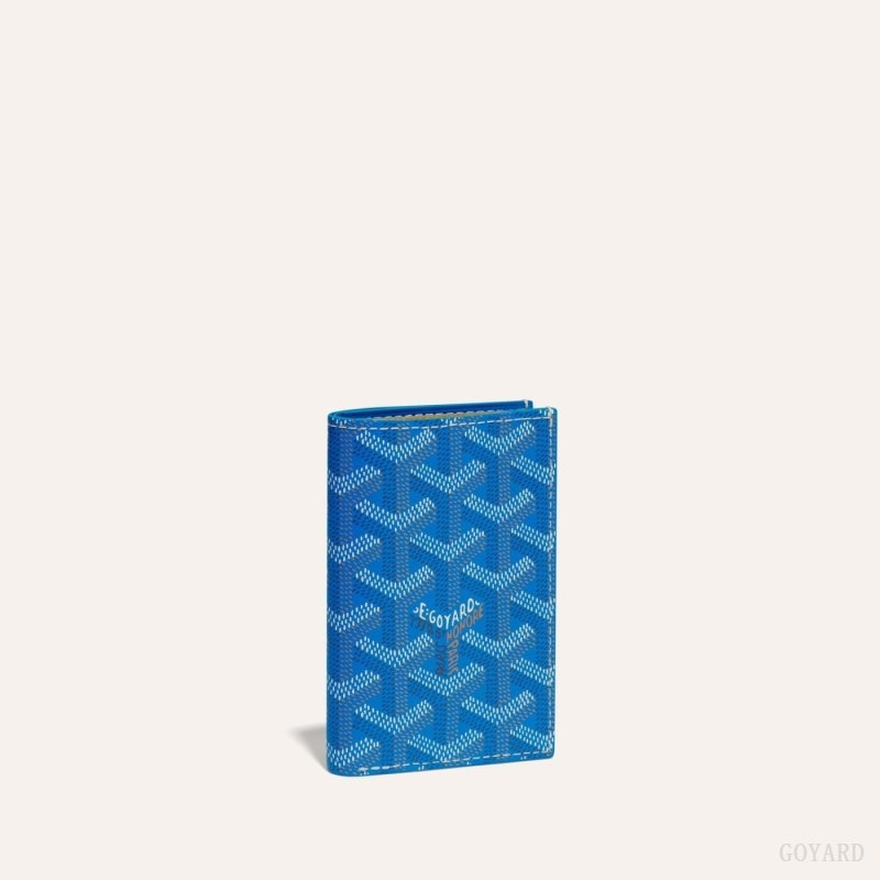 Goyard SAINT-PIERRE CARD WALLET 青 | WOMT3088