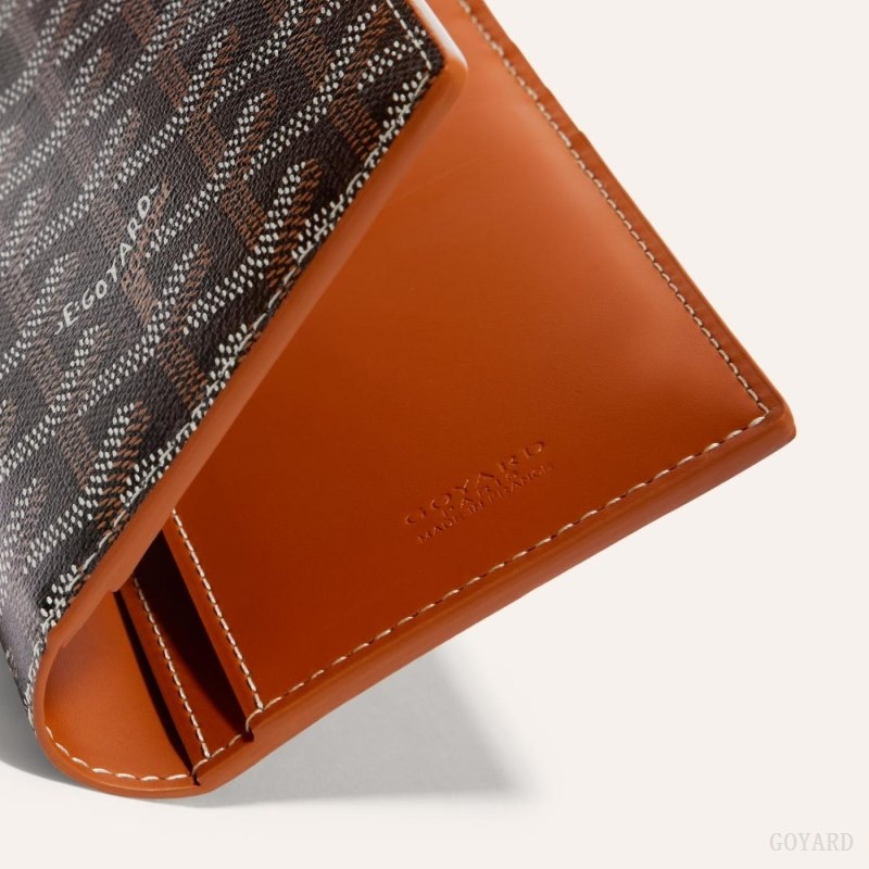 Goyard SAINT-ROCH WALLET 黒 ブラウン | FGHH5094