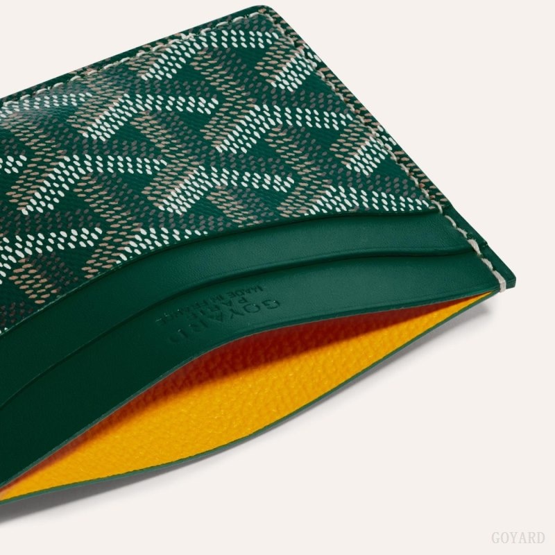 Goyard SAINT-SULPICE CARD WALLET 緑 | CGOQ6553