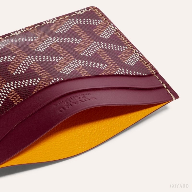 Goyard SAINT-SULPICE CARD WALLET ボルドー | JKCJ0008