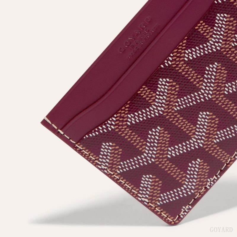 Goyard SAINT-SULPICE CARD WALLET ボルドー | JKCJ0008