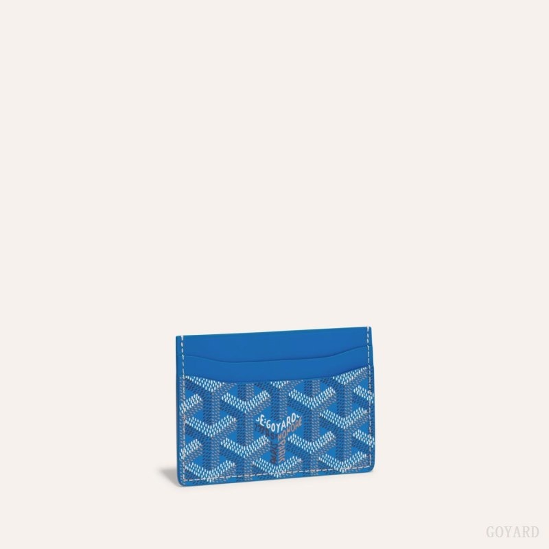 Goyard SAINT-SULPICE CARD WALLET 青 | OQLQ6795