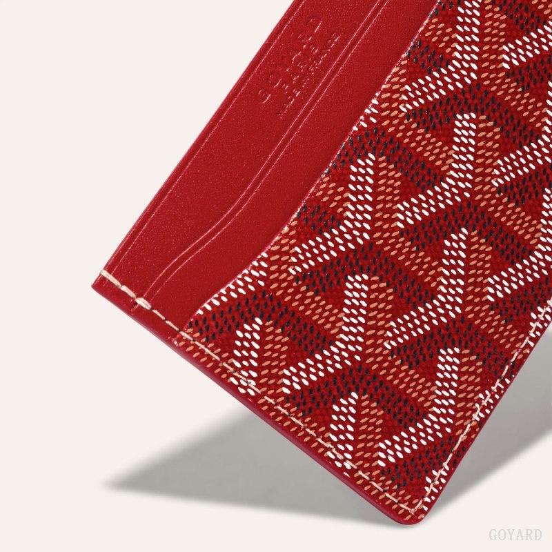 Goyard SAINT-SULPICE CARD WALLET 赤 | RNPQ6909