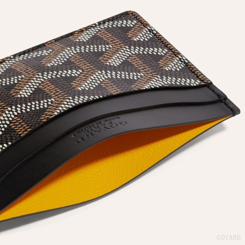 Goyard SAINT-SULPICE CARD WALLET 黒 | YAHY3123