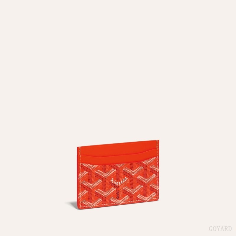 Goyard SAINT-SULPICE CARD WALLET オレンジ | YWUD0405