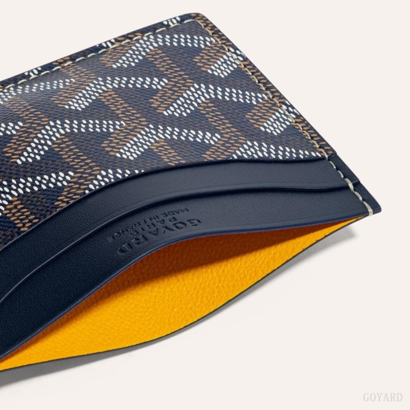 Goyard SAINT-SULPICE CARD WALLET ネイビー 青 | SEYL8264