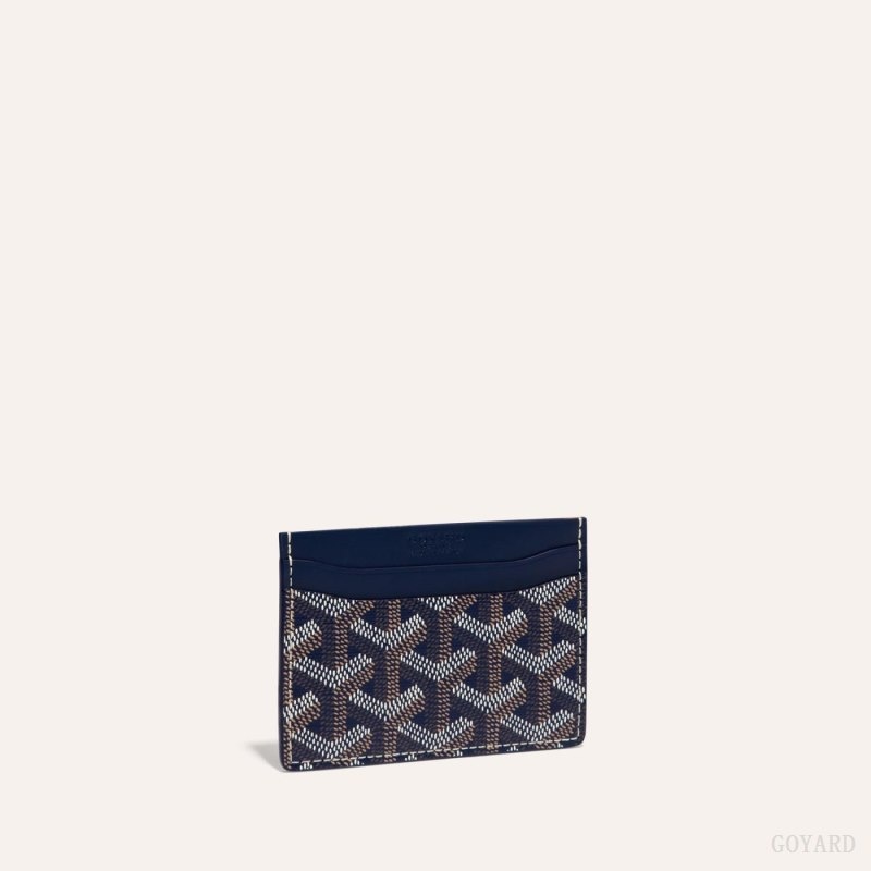 Goyard SAINT-SULPICE CARD WALLET ネイビー 青 | SEYL8264