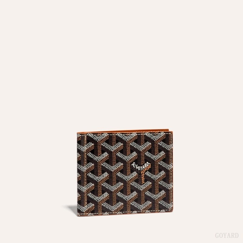 Goyard SAINT-THOMAS BILL FOLD 黒 ブラウン | OTFG6085