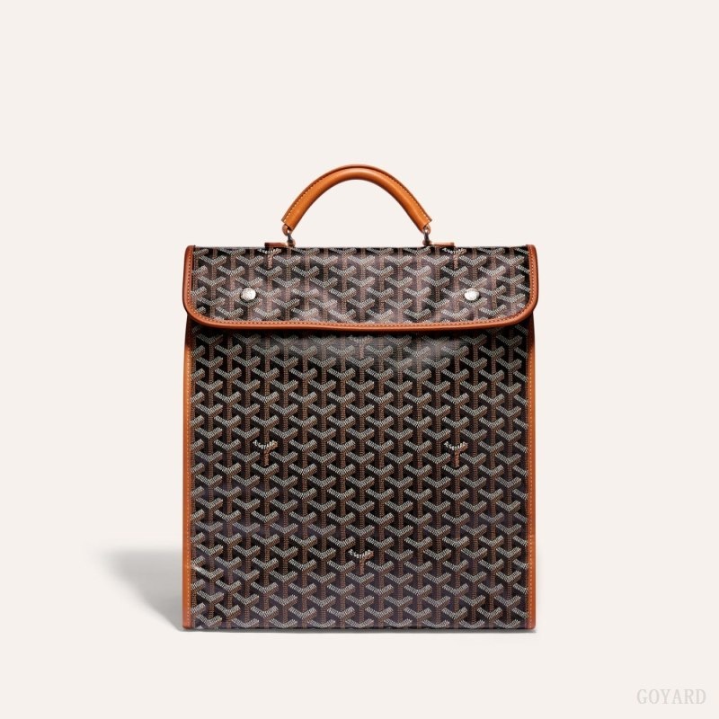 Goyard SAINT LEGER BACKPACK 黒 ブラウン | FZXO8839