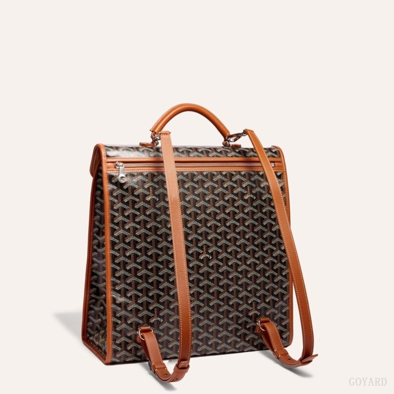 Goyard SAINT LEGER BACKPACK 黒 ブラウン | FZXO8839