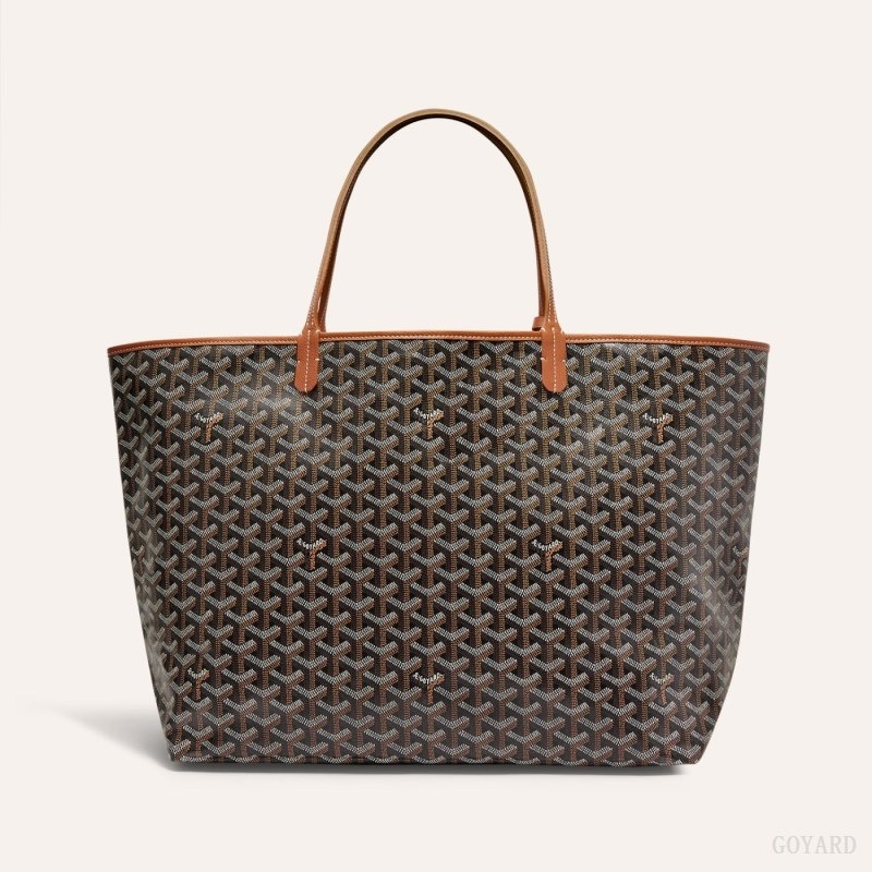 Goyard SAINT LOUIS GM BAG 黒 ブラウン | WERC5007