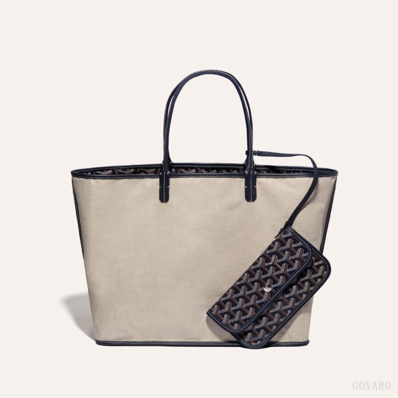 Goyard SAINT LOUIS PM BAG ネイビー 青 | LUHD0966