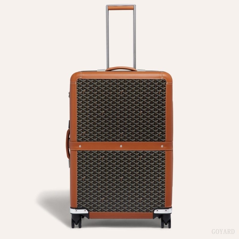 Goyard SATOLAS GM ROLLING SUITCASE 黒 ブラウン | UJFM3628