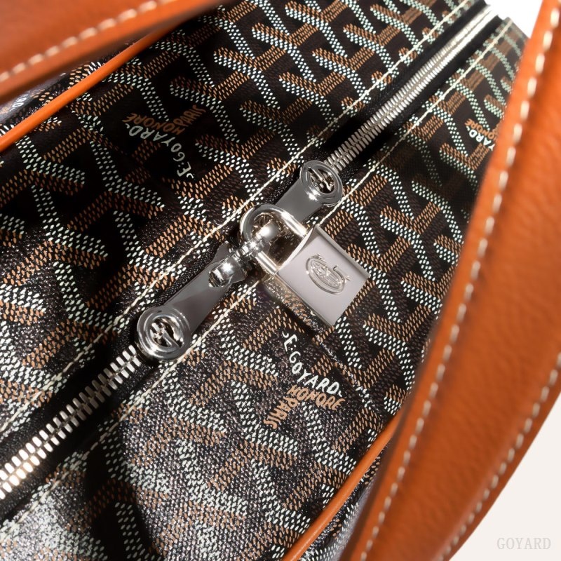 Goyard SAVILE ROW GARMENT BAG 黒 ブラウン | DHYX9544