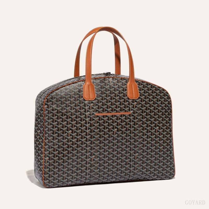 Goyard SAVILE ROW GARMENT BAG 黒 ブラウン | DHYX9544