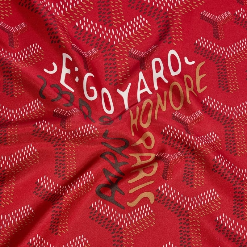 Goyard SCARF N°1 赤 | JWKK5951