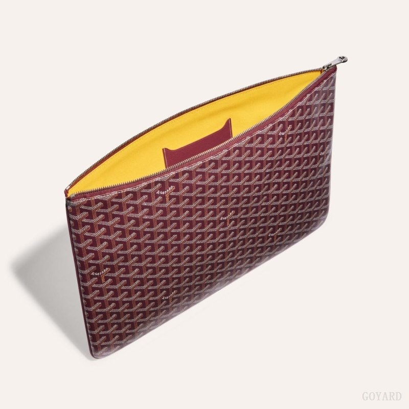 Goyard SENAT GM DOCUMENT CASE ボルドー | NCEF4812