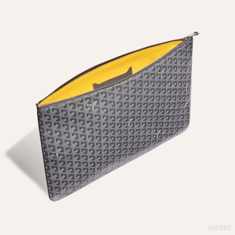 Goyard SENAT GM DOCUMENT CASE グレー | NOGJ9697