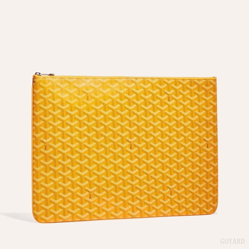 Goyard SENAT GM DOCUMENT CASE 黄色 | QUDI8990