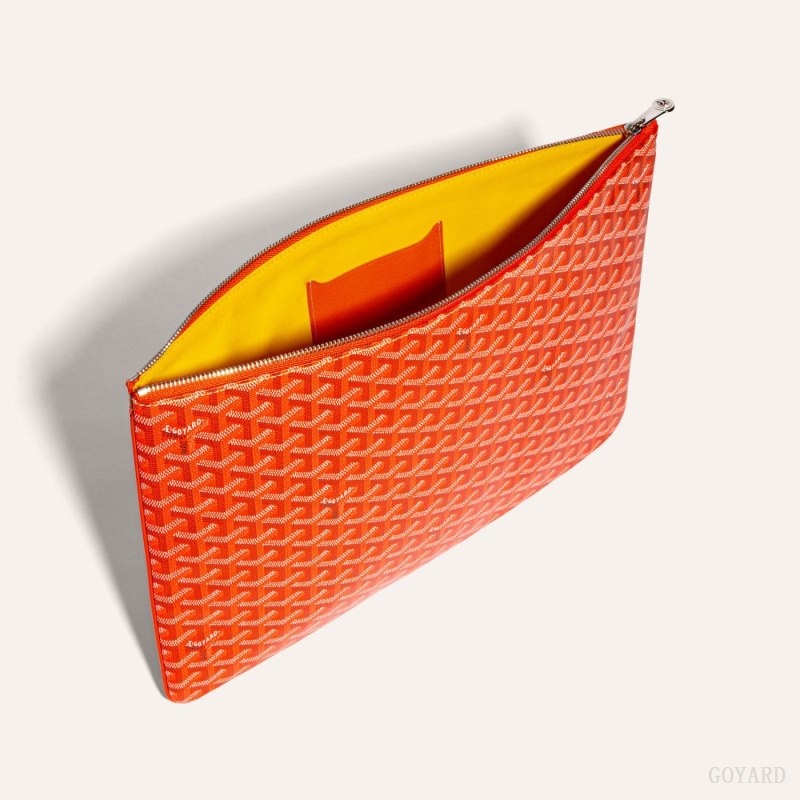 Goyard SENAT GM DOCUMENT CASE オレンジ | ZCIH3252