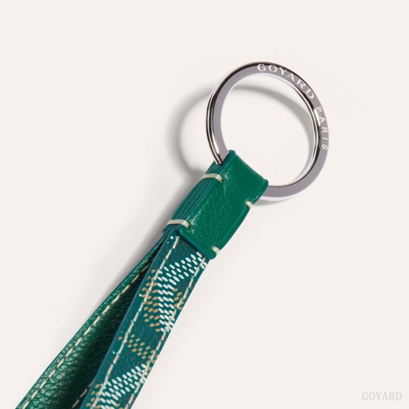 Goyard SESAME KEY RING 緑 | IQET5419