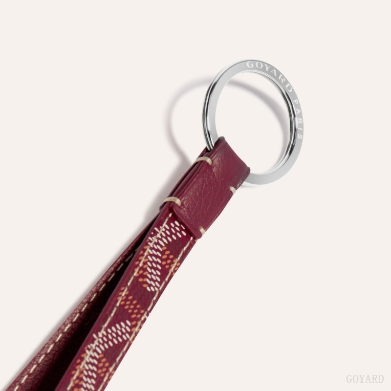 Goyard SESAME KEY RING ボルドー | MKUR8848