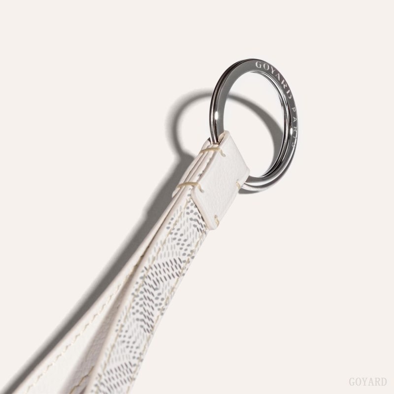 Goyard SESAME KEY RING 白 | THSI2001