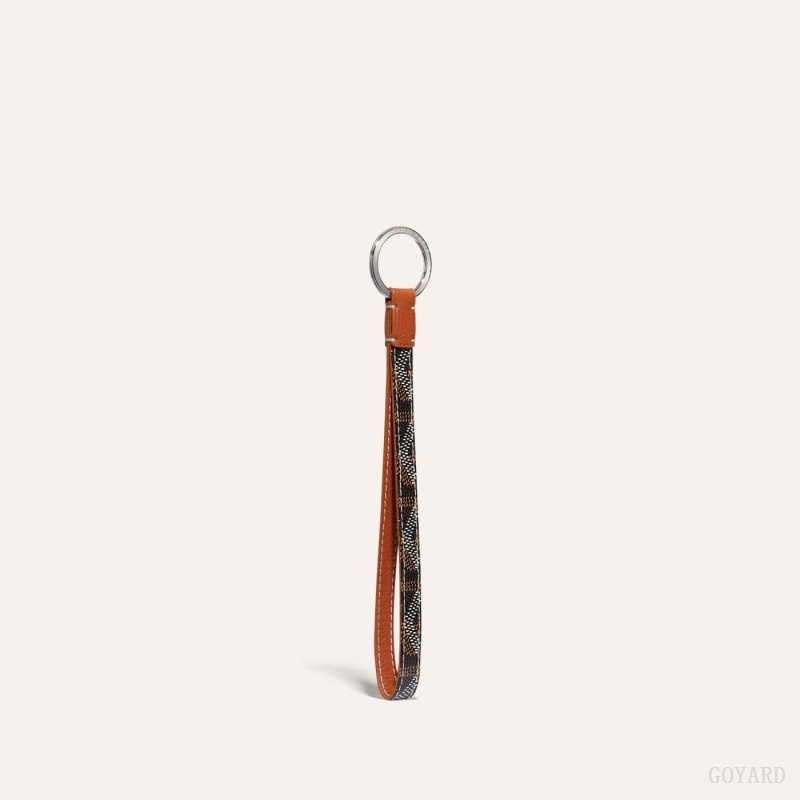 Goyard SESAME KEY RING 黒 ブラウン | TQVI7693