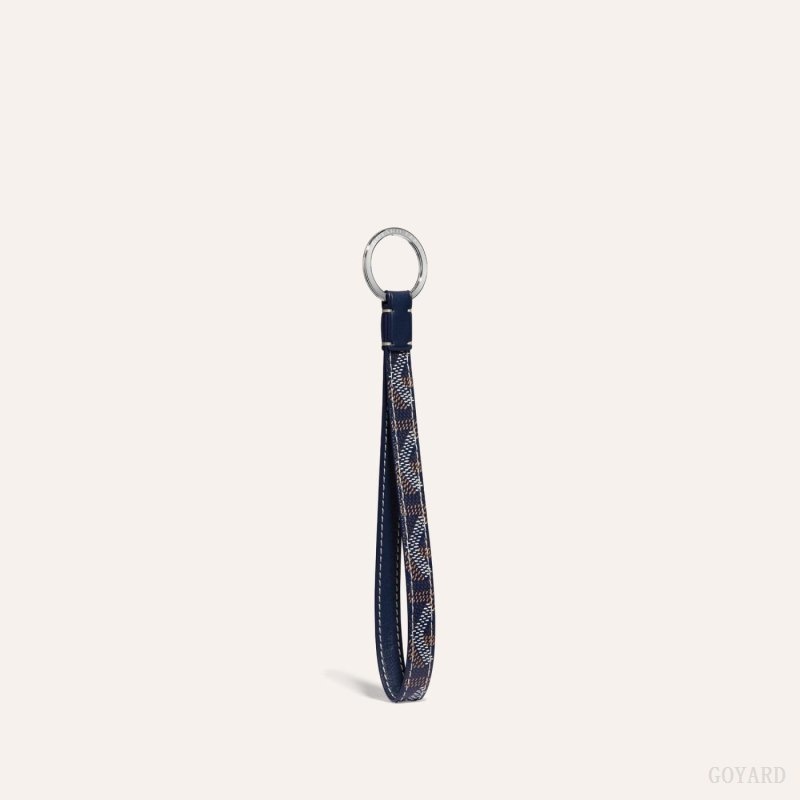 Goyard SESAME KEY RING ネイビー 青 | XJBQ9562