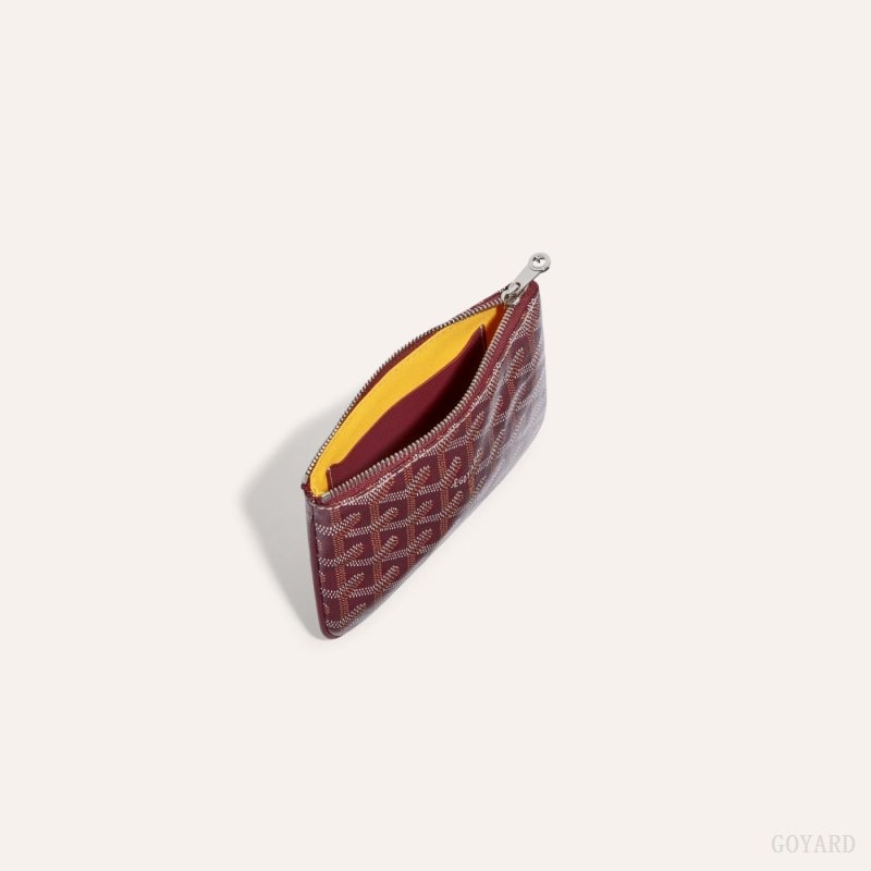 Goyard SÉNAT MINI WALLET ボルドー | GDZV8703