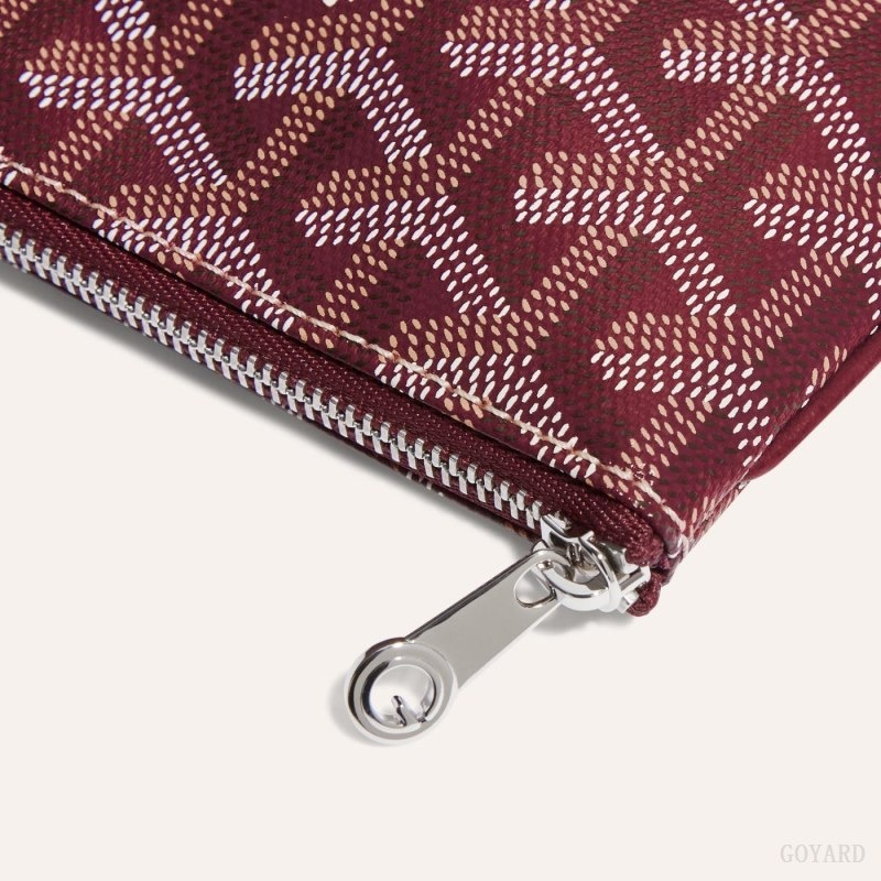 Goyard SÉNAT MINI WALLET ボルドー | GDZV8703