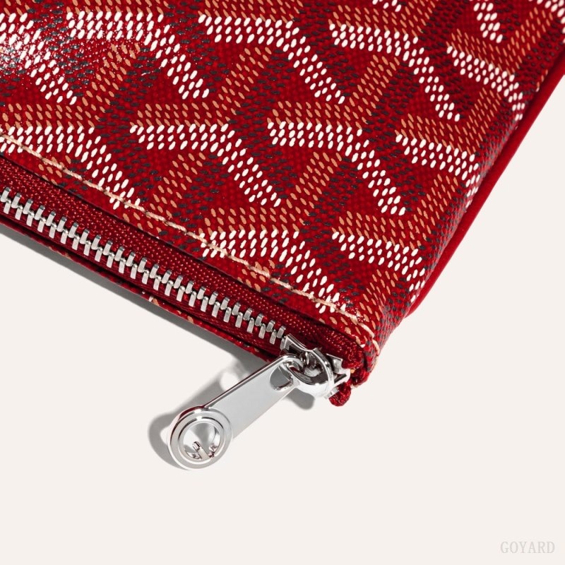 Goyard SÉNAT MINI WALLET 赤 | JLSV2385