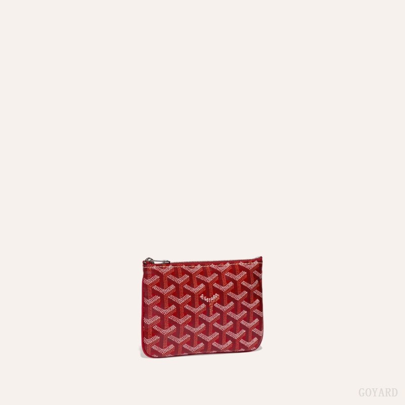 Goyard SÉNAT MINI WALLET 赤 | JLSV2385