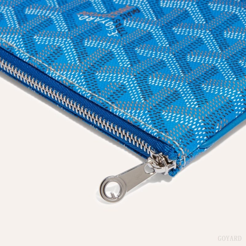 Goyard SÉNAT MINI WALLET 青 | LCHO2538